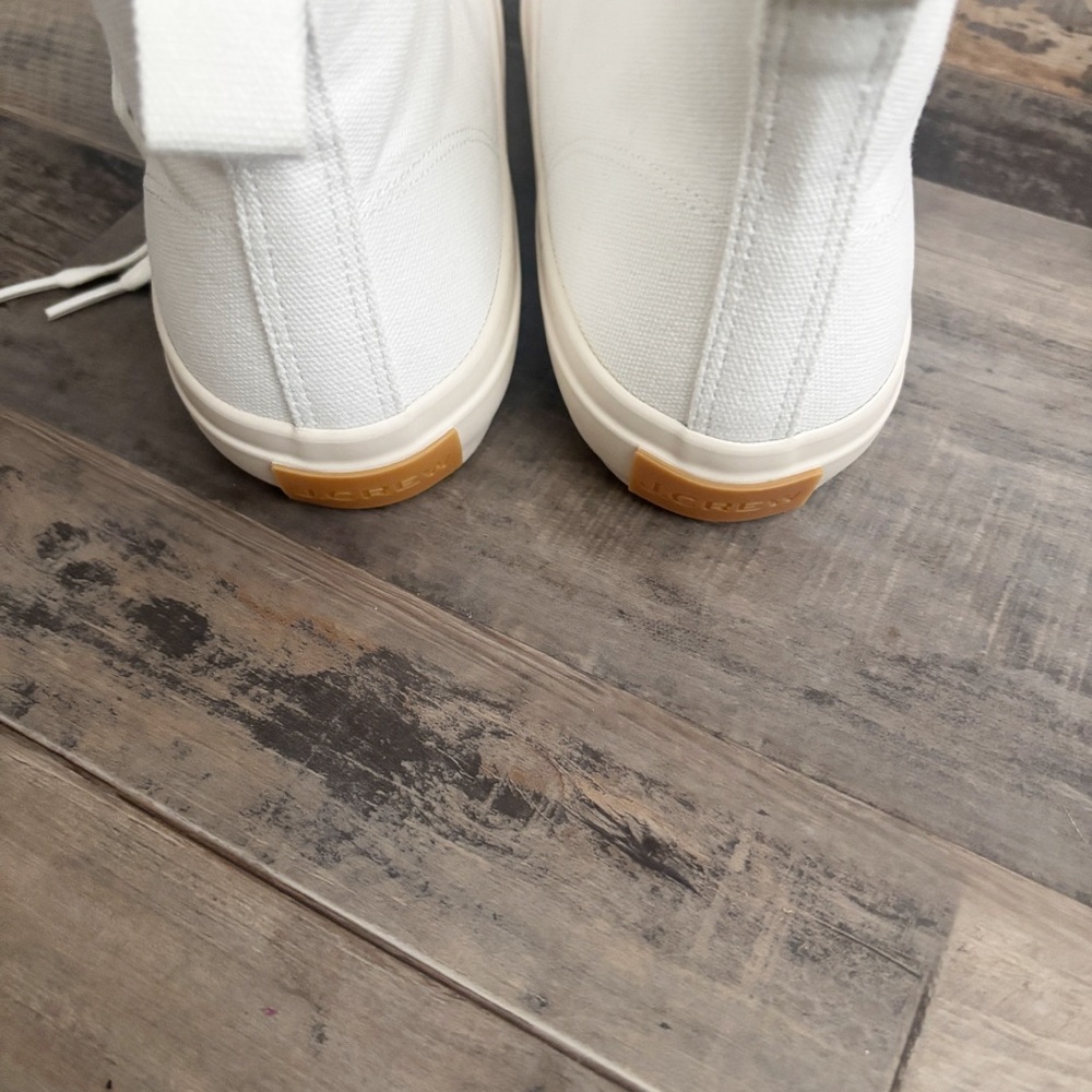 J.Crew White High-Top Women's Sneakers - Picture 5 of 6